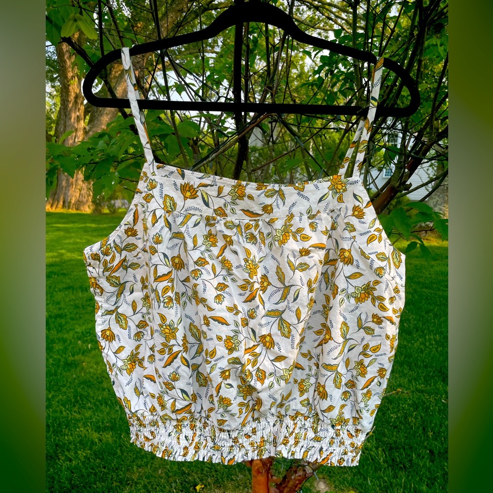 LOFT Peasant Blouse Top